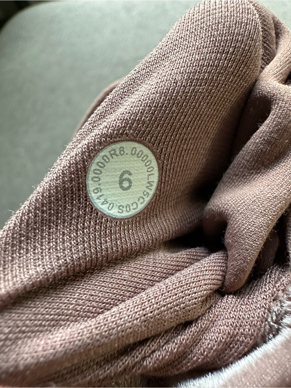 Lululemon Align Super High Waist Velvet Leggings in Spanish Oak Size 6 - Picture 5 of 8